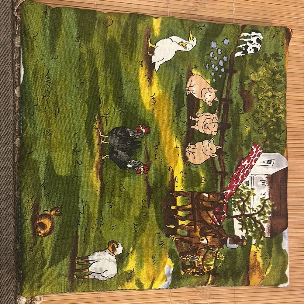 Farm Animal Print Decorative Pot Holder